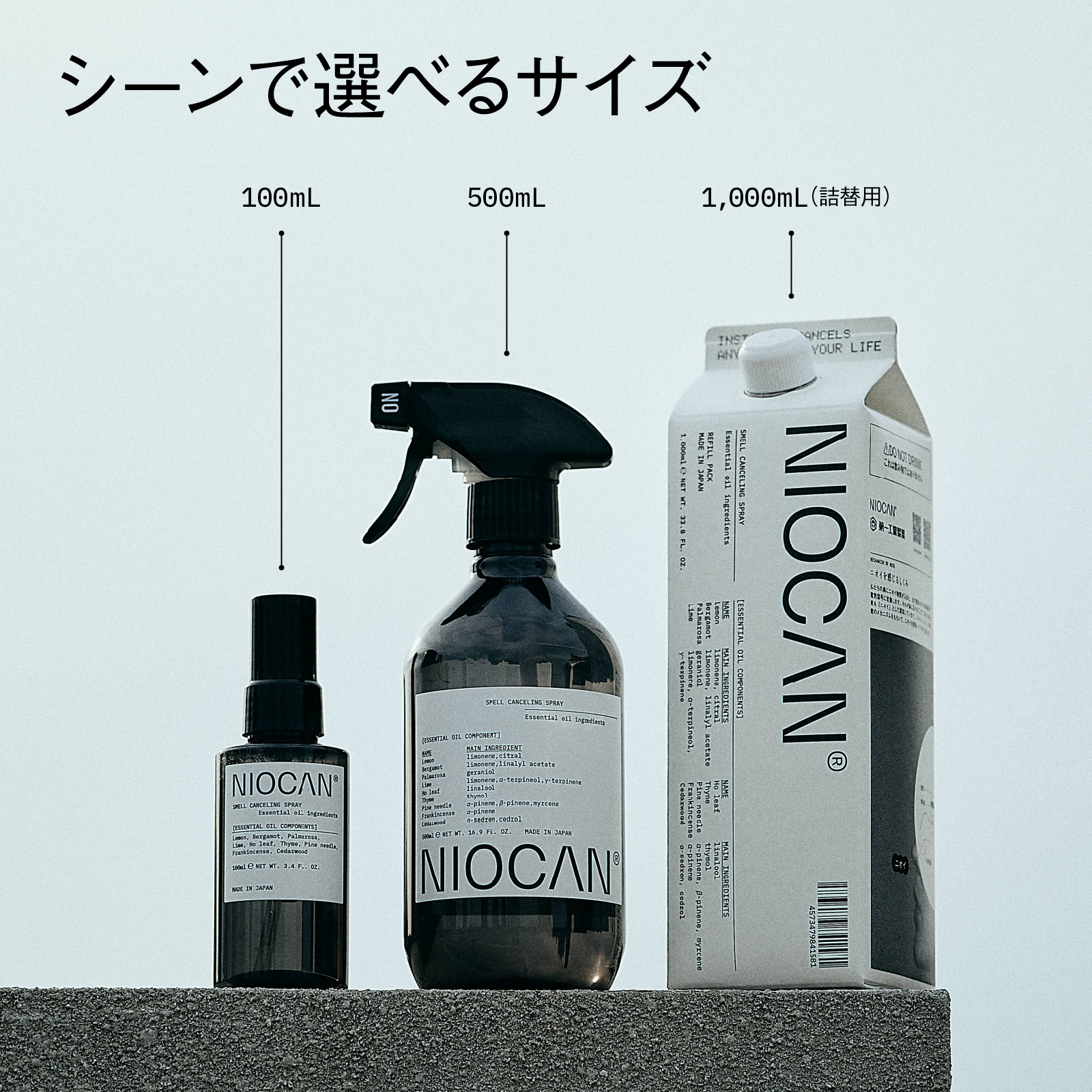 NIOCAN500mlボトル | 第一工業製薬 ライフサイエンス